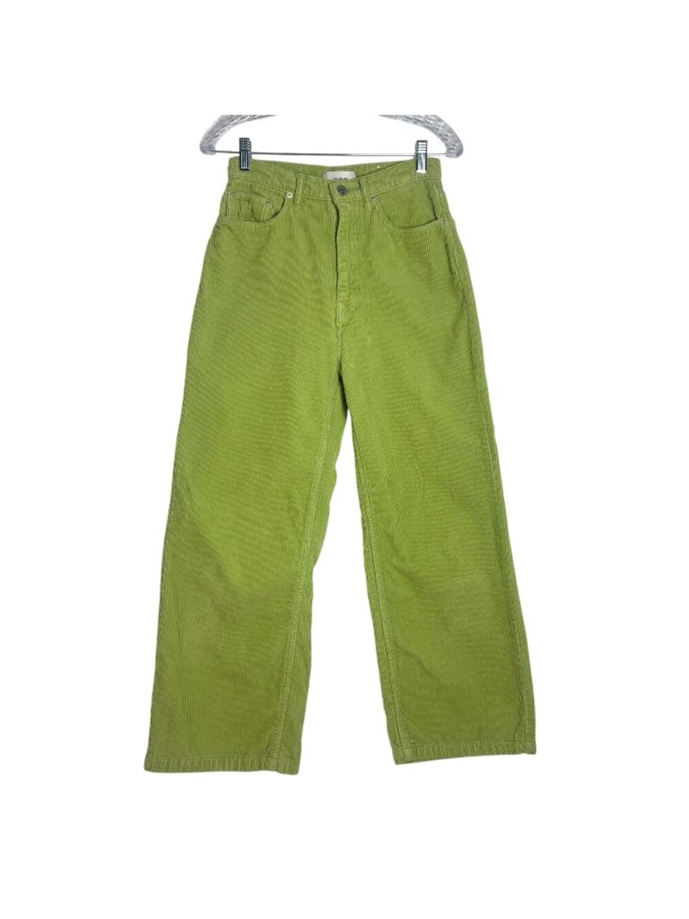Urban Outfitters BDG Green Corduroy Pants High Rise Mom Size 28